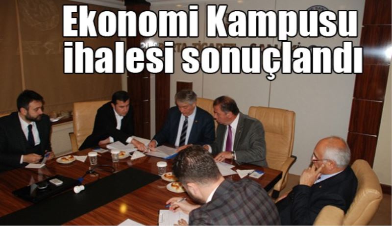 Ekonomi Kampusu ihalesi sonuçlandı