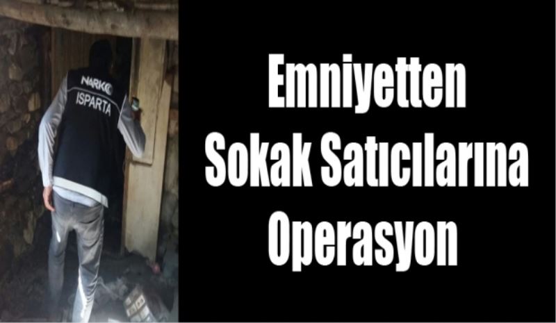 Emniyetten Sokak Satıcılarına Operasyon
