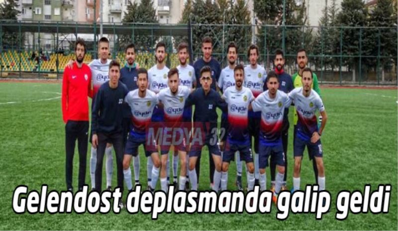 Gelendost deplasmanda galip geldi