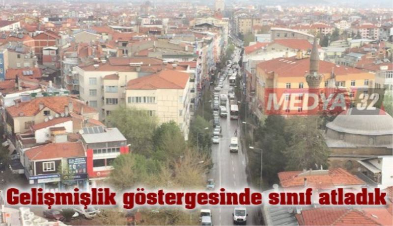 Gelişmişlik göstergesinde sınıf atladık