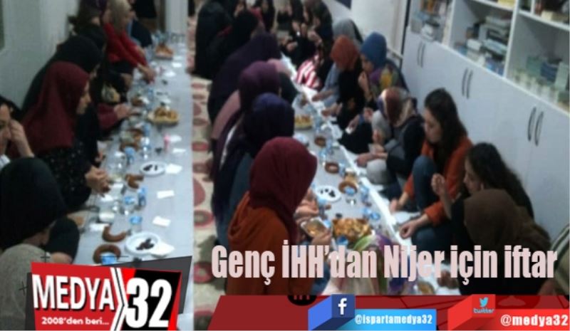 Genç İHH’dan 
Nijer için iftar 
