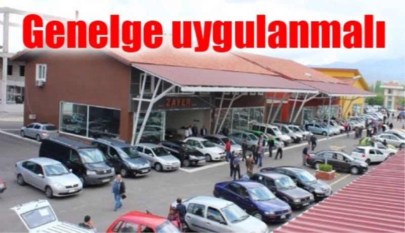 Genelge uygulanmalı