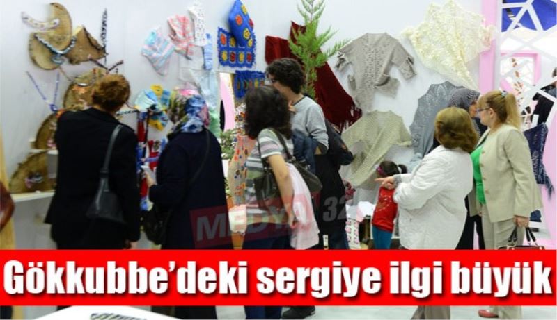 Gökkubbe’deki sergiye ilgi büyük