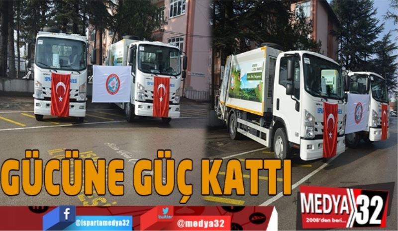 Gücüne güç kattı