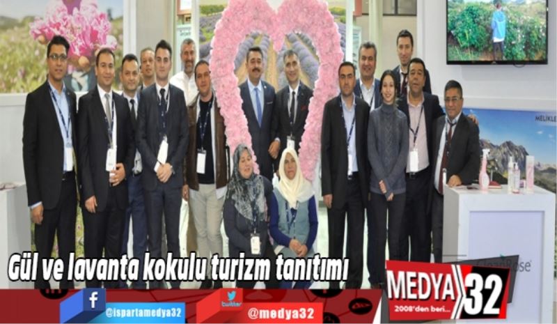 Gül ve lavanta kokulu turizm tanıtımı 