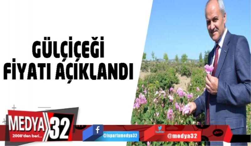 Gülbirlik, gülçiçeği fiyatını açıkladı