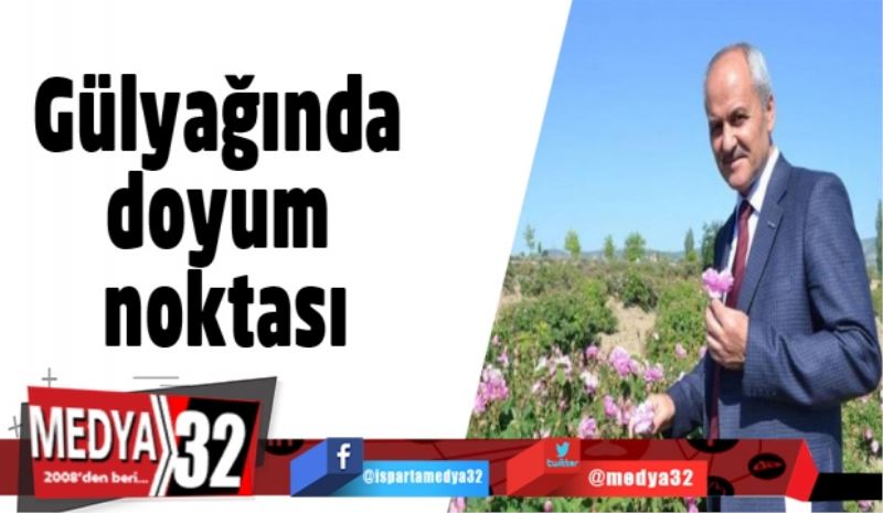 Gülyağında doyum noktası