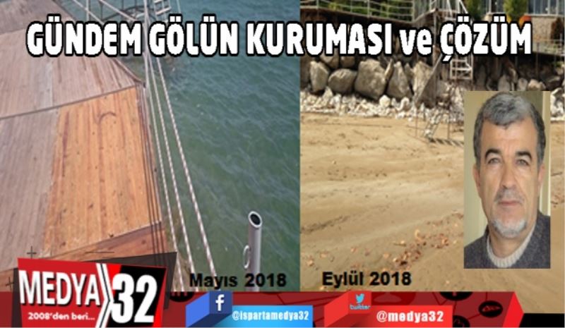 GÜNDEM GÖLÜN KURUMASI ve ÇÖZÜM 