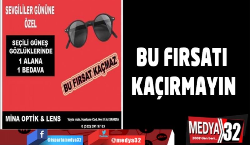 Güneş Gözlüklerinde 1 alana 1 bedava