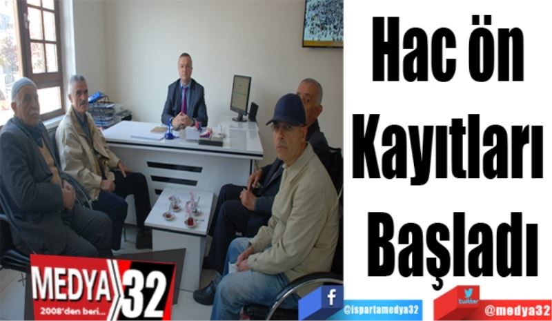 Hac ön 
Kayıtları 
Başladı
