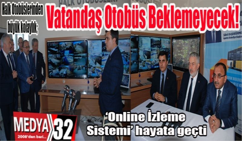 Halk Otobüslerinden büyük kolaylık; 
Vatandaş 
Otobüs 
Beklemeyecek! 
