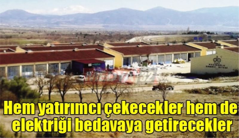 Hem yatırımcı çekecekler hem de elektriği bedavaya getirecekler