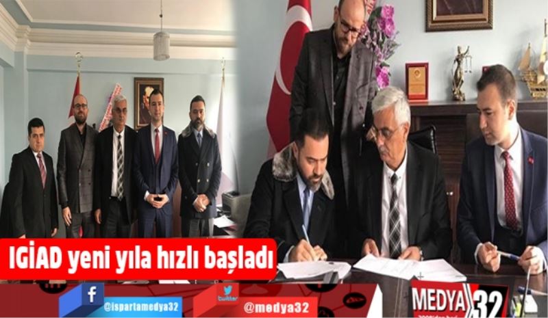 IGİAD yeni yıla hızlı başladı