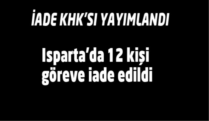 İhraç ve İade KHK