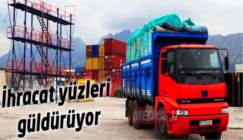 İhracat yüzleri güldürüyor