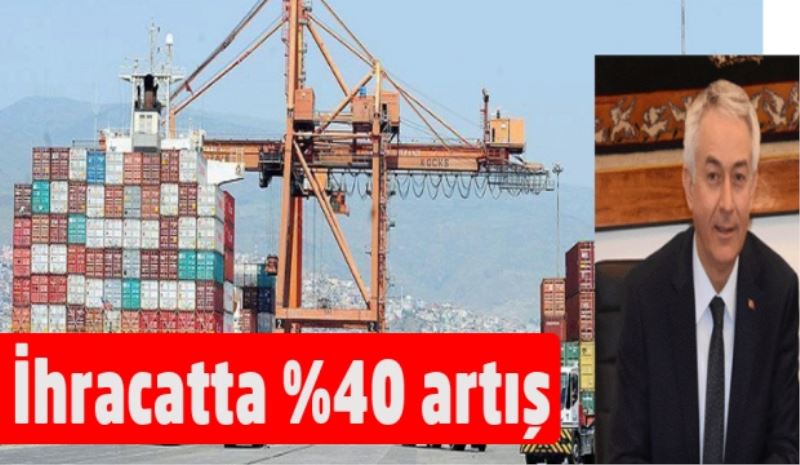 İhracatta %40 artış