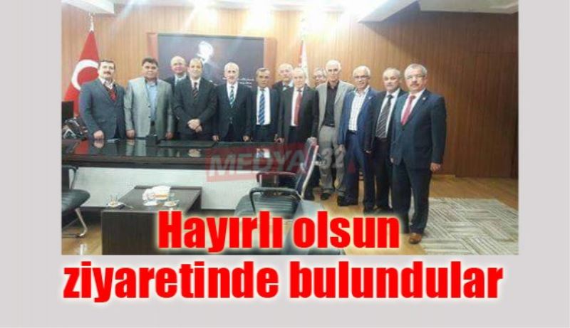 İl Genel Meclisi Başkanı Bolat ve Meclis Üyeleri