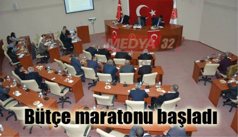 İl Genel Meclisi’nde bütçe maratonu başladı/İşte bütçenin rakamsal detayları