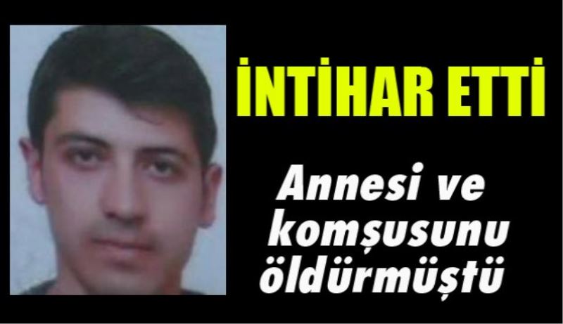 İntihar etti