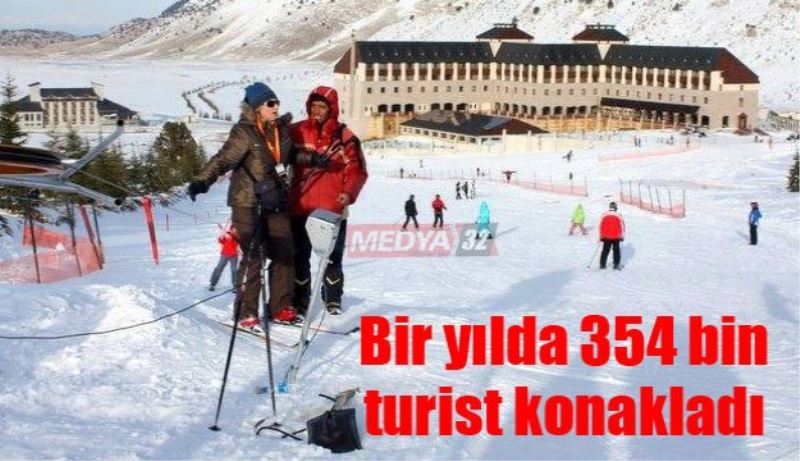 Isparta’da 1 yılda 354 bin turist konakladı 