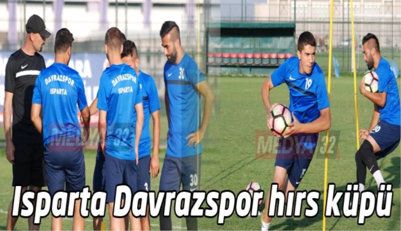 Isparta Davrazspor hırs küpü