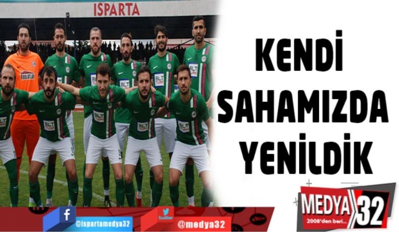 Isparta Davrazspor, kendi sahasında yenildi