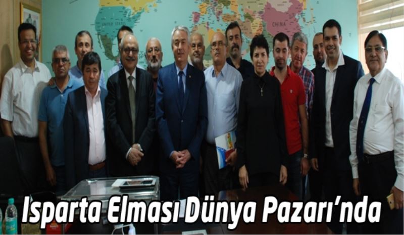 Isparta Elması Dünya Pazarı’nda  