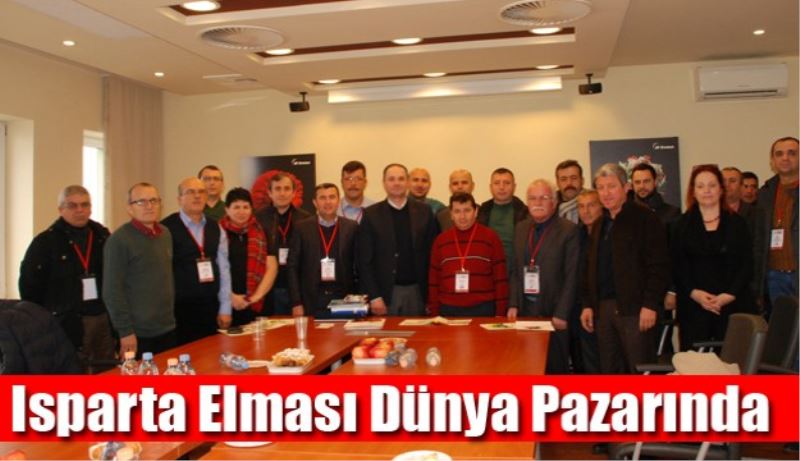 Isparta Elması Dünya Pazarında  