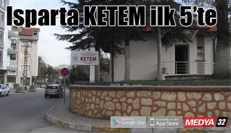 Isparta KETEM ilk 5’te 