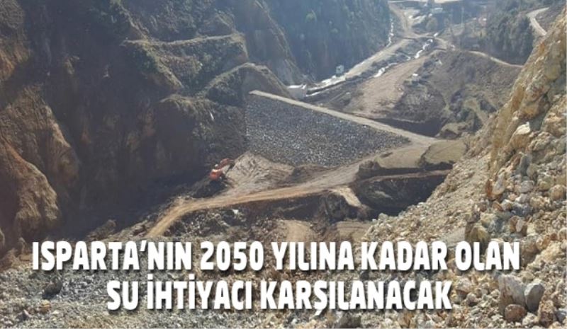 Isparta’nın 2050 Yılına Kadar Olan Su İhtiyacı Karşılanacak