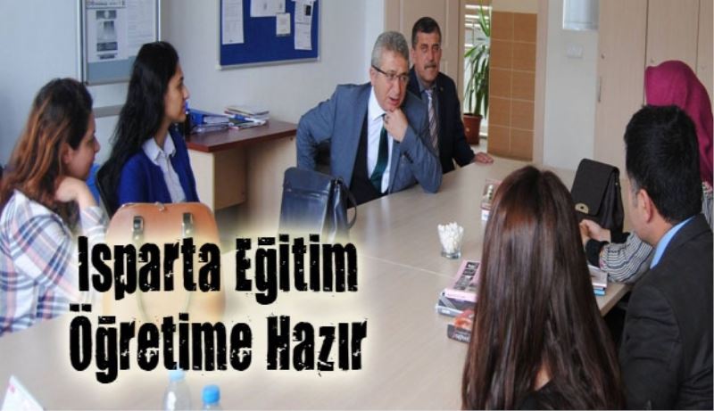 Isparta yeni eğitim öğretim yılına hazır