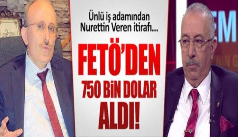 Ispartalı İşadamından Nurettin Veren itirafı