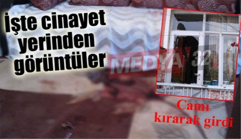 İşte cinayet yerinden görüntüler