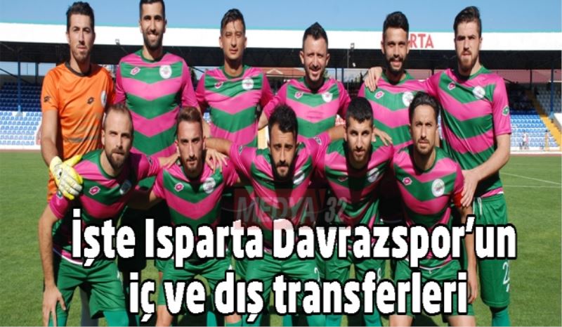 İşte Isparta Davrazspor