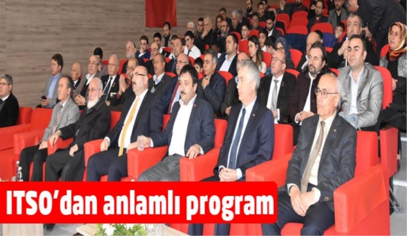 ITSO’dan anlamlı program