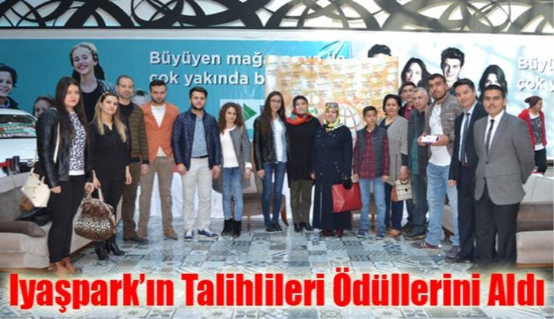 Iyaşpark’ın Talihlileri Ödüllerini Aldı