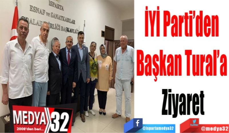 İYİ Parti’den 
Başkan Tural’a 
Ziyaret
