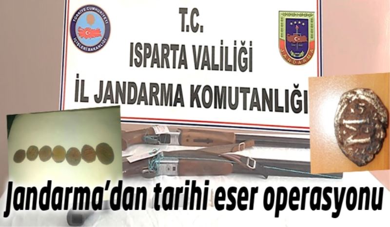 ​Jandarma’dan tarihi eser operasyonu