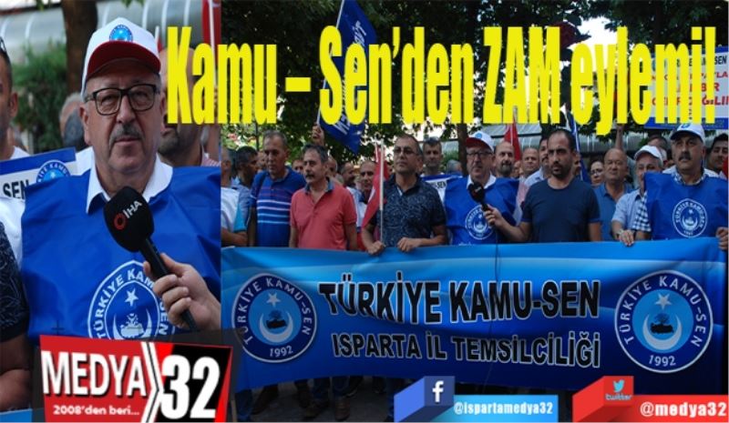 Kamu – Sen’den ZAM eylemi! 