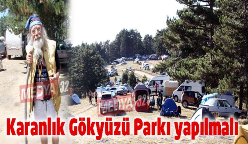 Karanlık Gökyüzü Parkı yapılmalı