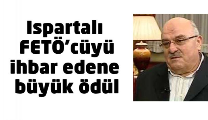 Kırmızı kodla aranan Ispartalı FETÖ