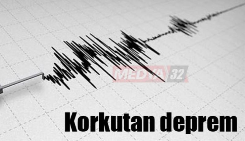 Komşuda korkutan deprem