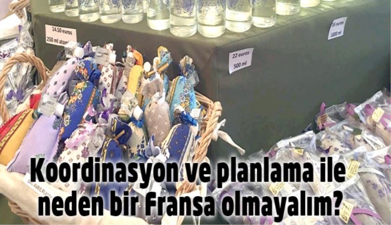 Koordinasyon ve planlama ile neden bir Fransa olmayalım?