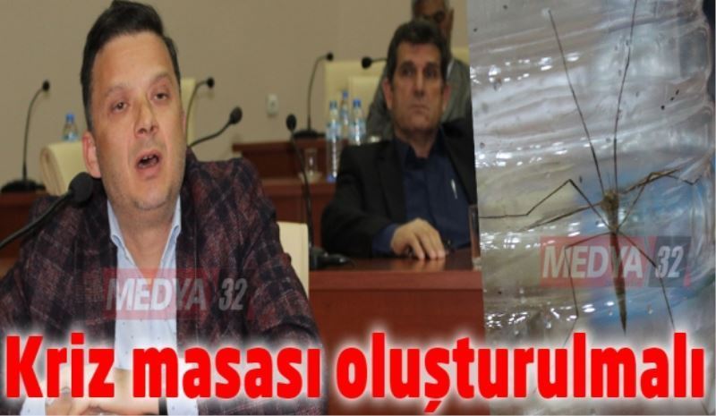 Kriz masası oluşturulmalı