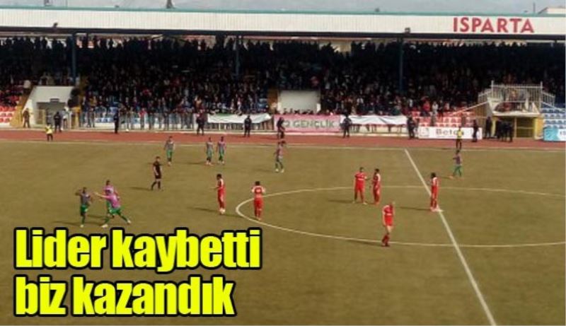 Lider kaybetti, Davrazspor kazandı