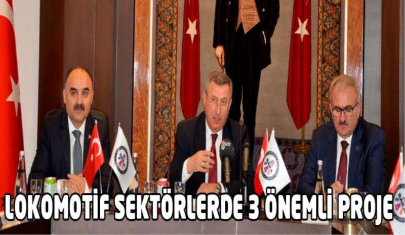 LOKOMOTİF SEKTÖRLERDE 3 ÖNEMLİ PROJE 