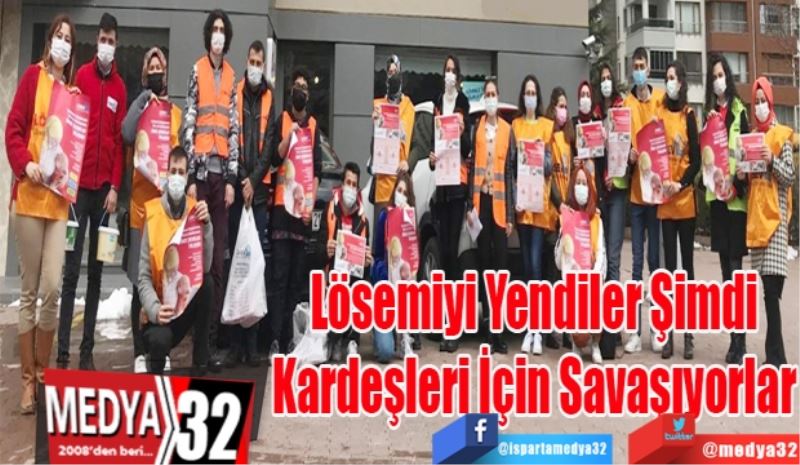 Lösemiyi Yendiler 
Şimdi Kardeşleri İçin 
Savaşıyorlar 
