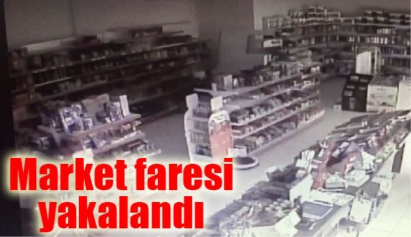 Market faresi yakalandı 