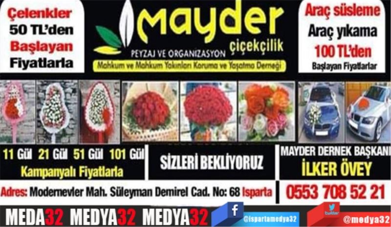 MAYDER ÇİÇEKÇİLİK - Peyzaj ve Organizasyon