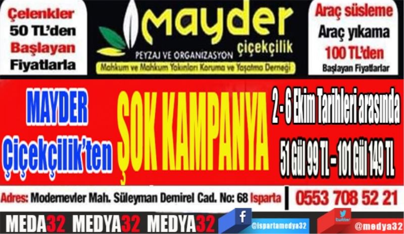 MAYDER ÇİÇEKÇİLİK - Peyzaj ve Organizasyon